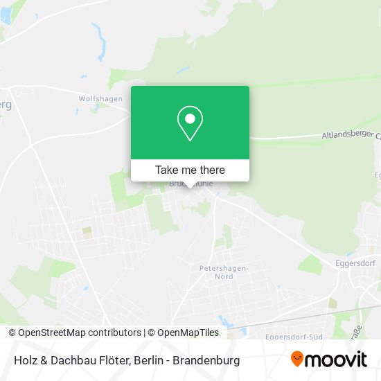 Holz & Dachbau Flöter map