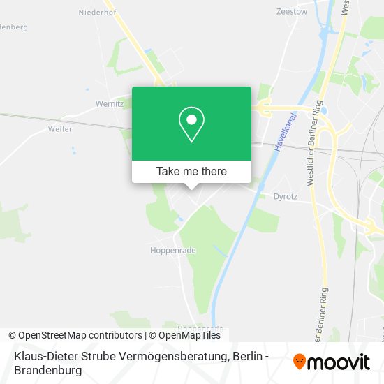 Klaus-Dieter Strube Vermögensberatung map
