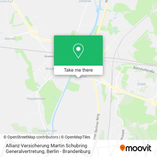 Allianz Versicherung Martin Schubring Generalvertretung map