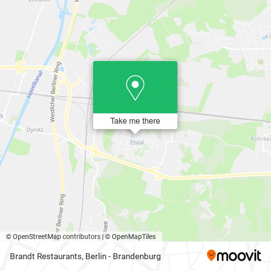 Brandt Restaurants map