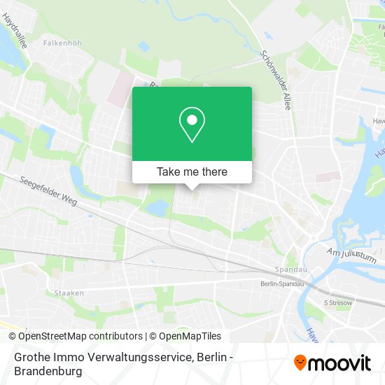 Grothe Immo Verwaltungsservice map