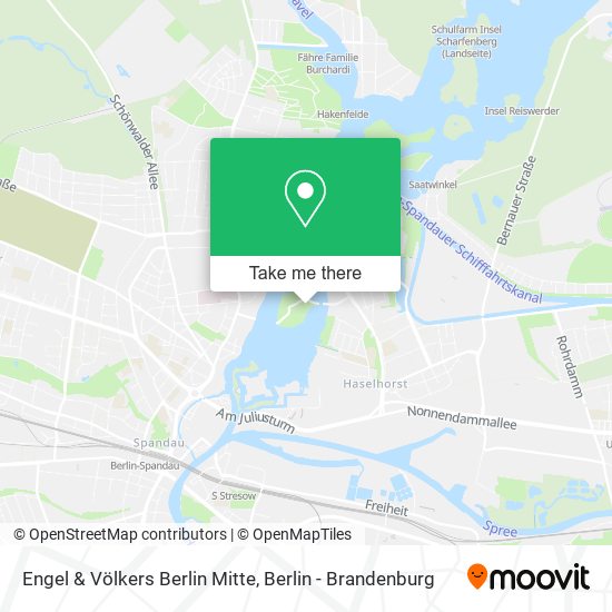 Карта Engel & Völkers Berlin Mitte