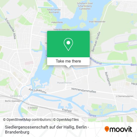 Siedlergenossenschaft auf der Hallig map