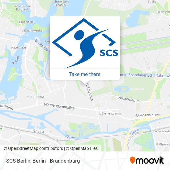 SCS Berlin map