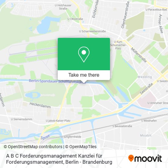 A B C Forderungsmanagement Kanzlei für Forderungsmanagement map