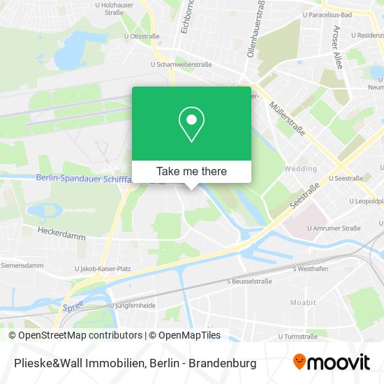 Карта Plieske&Wall Immobilien