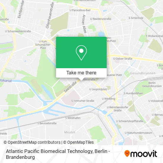 Карта Atlantic Pacific Biomedical Technology