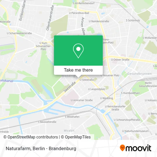 Naturafarm map