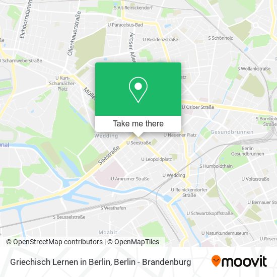 Griechisch Lernen in Berlin map