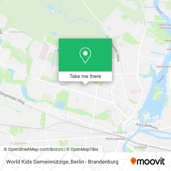 World Kids Gemeinnützige map