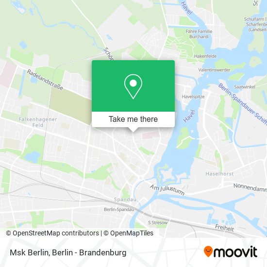 Карта Msk Berlin