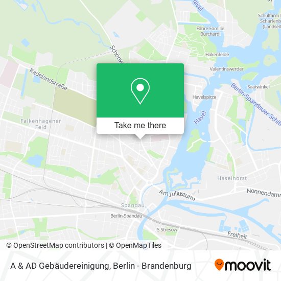 A & AD Gebäudereinigung map