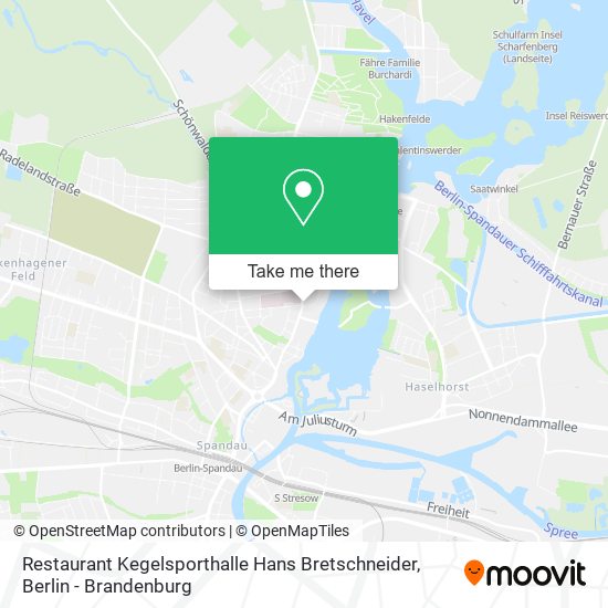 Карта Restaurant Kegelsporthalle Hans Bretschneider