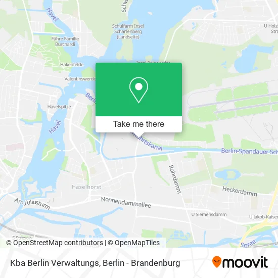 Карта Kba Berlin Verwaltungs