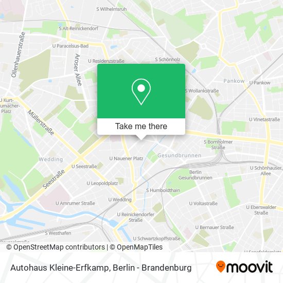 Autohaus Kleine-Erfkamp map