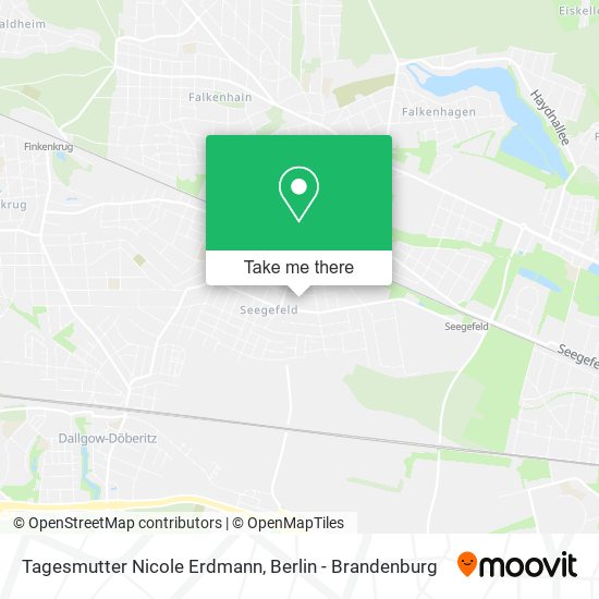 Tagesmutter Nicole Erdmann map