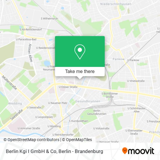 Berlin Kgi I GmbH & Co map