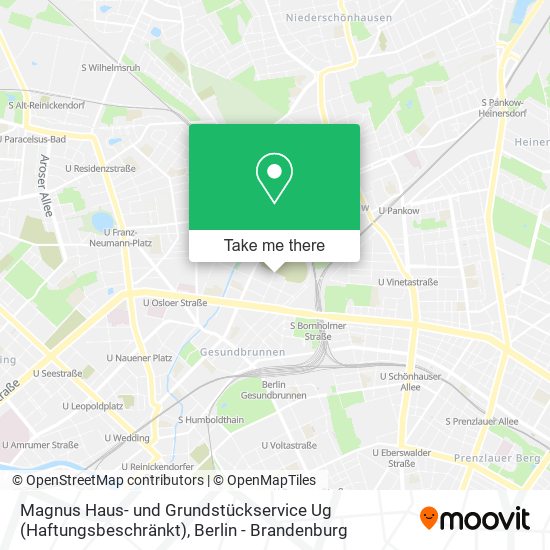 Magnus Haus- und Grundstückservice Ug (Haftungsbeschränkt) map