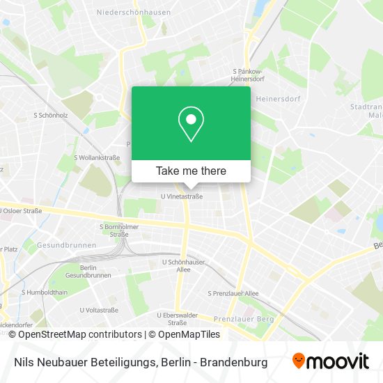 Nils Neubauer Beteiligungs map