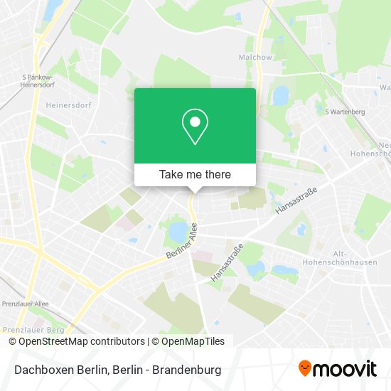 Dachboxen Berlin map