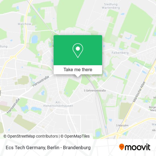 Ecs Tech Germany map