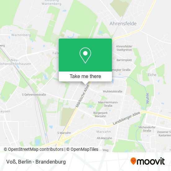 Voß map