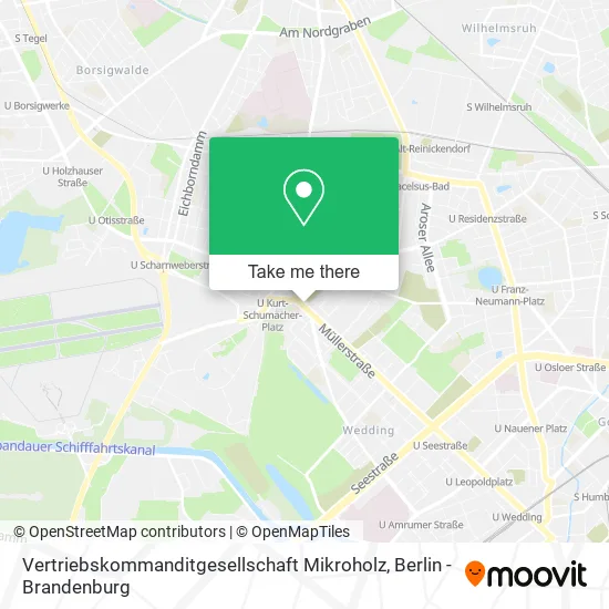 Карта Vertriebskommanditgesellschaft Mikroholz