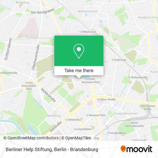Карта Berliner Help Stiftung
