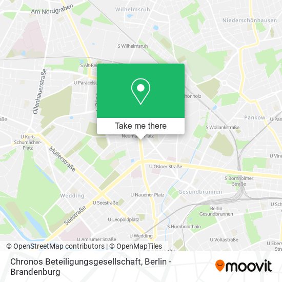 Chronos Beteiligungsgesellschaft map