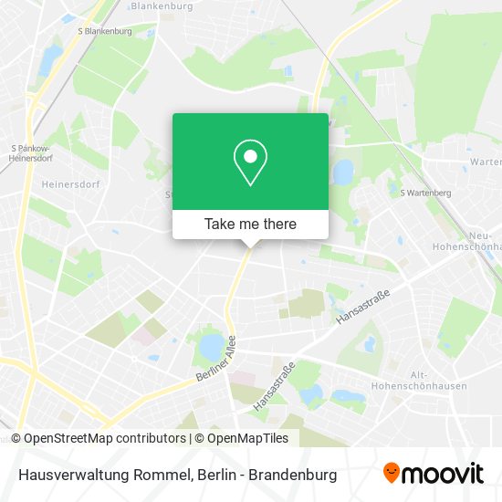 Карта Hausverwaltung Rommel
