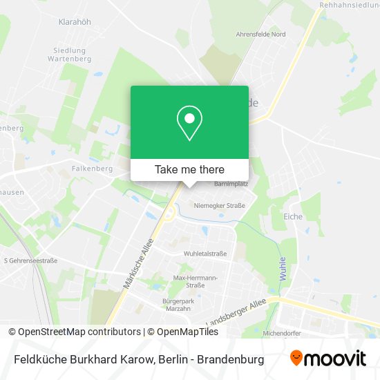Карта Feldküche Burkhard Karow