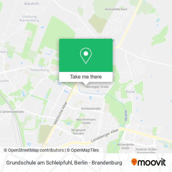 Карта Grundschule am Schleipfuhl