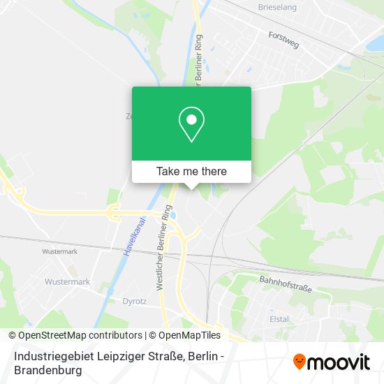 Industriegebiet Leipziger Straße map