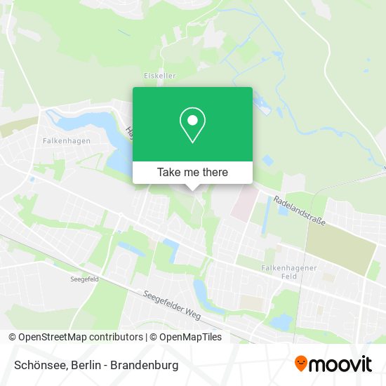 Schönsee map