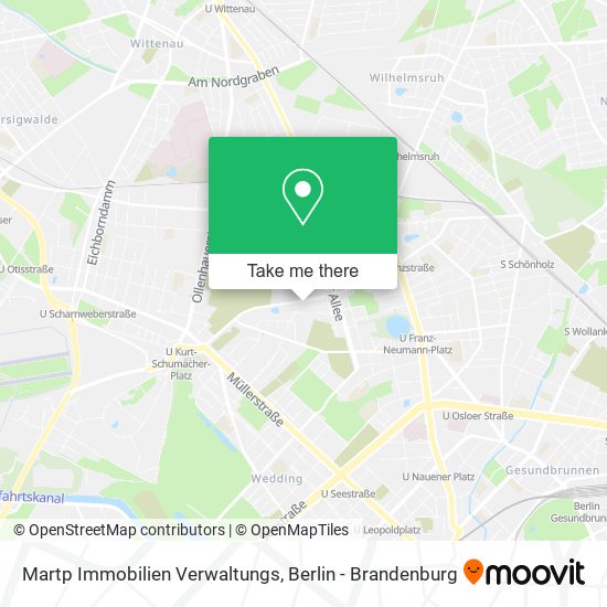 Карта Martp Immobilien Verwaltungs