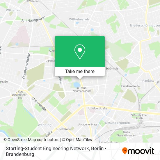 Starting-Student Engineering Network map
