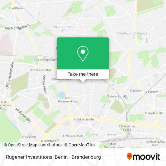 Карта Rügener Investitions