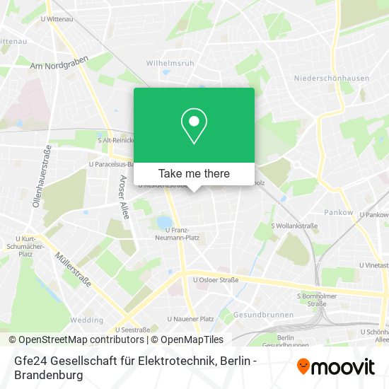 Карта Gfe24 Gesellschaft für Elektrotechnik