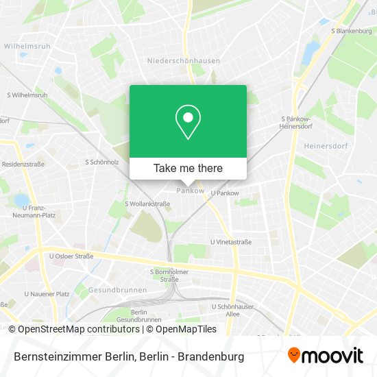Bernsteinzimmer Berlin map