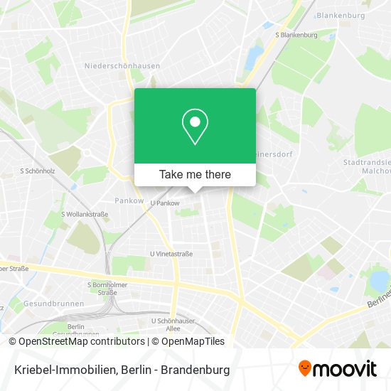 Kriebel-Immobilien map