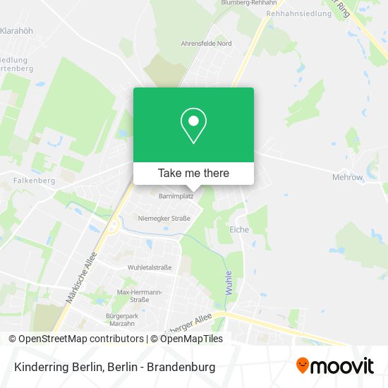 Kinderring Berlin map