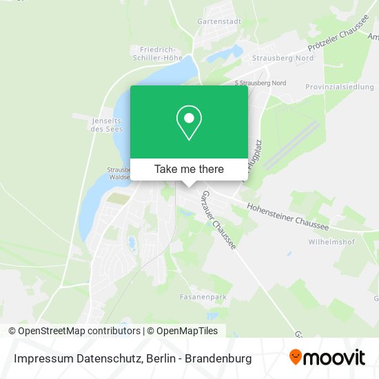 Impressum Datenschutz map