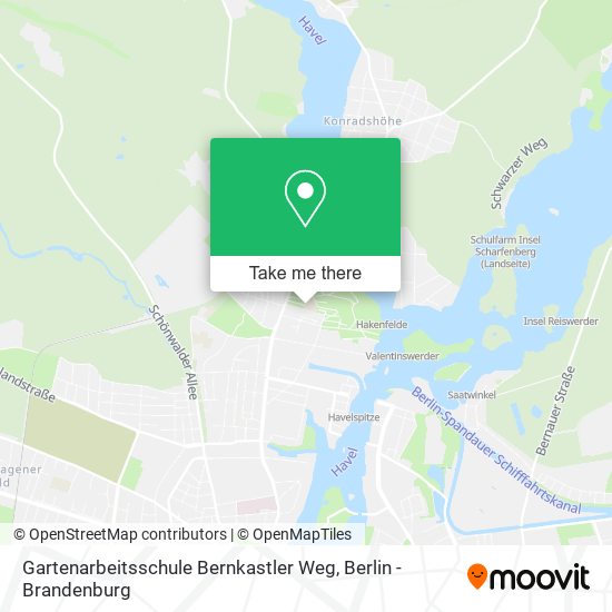 Карта Gartenarbeitsschule Bernkastler Weg