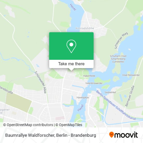 Карта Baumrallye Waldforscher