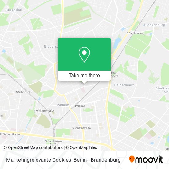 Marketingrelevante Cookies map