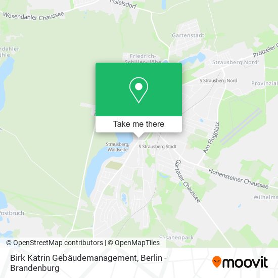 Birk Katrin Gebäudemanagement map