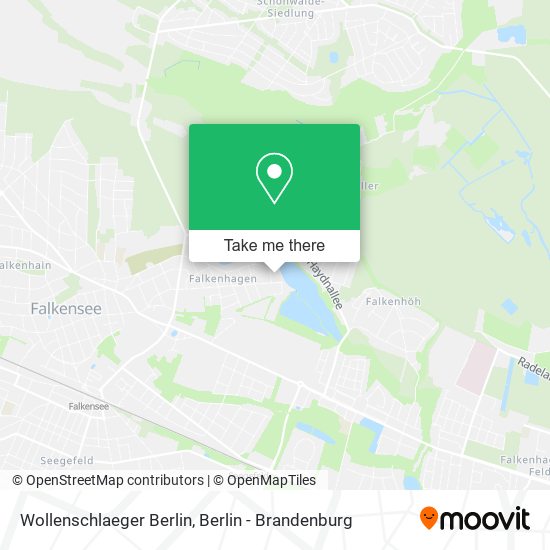Карта Wollenschlaeger Berlin