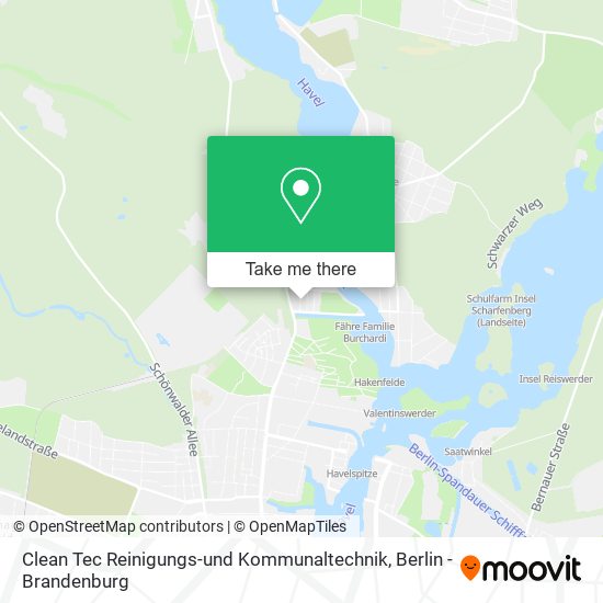 Карта Clean Tec Reinigungs-und Kommunaltechnik