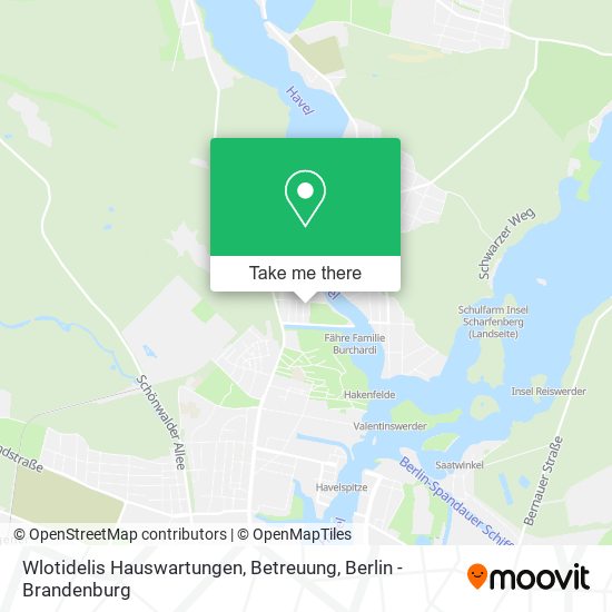 Wlotidelis Hauswartungen, Betreuung map