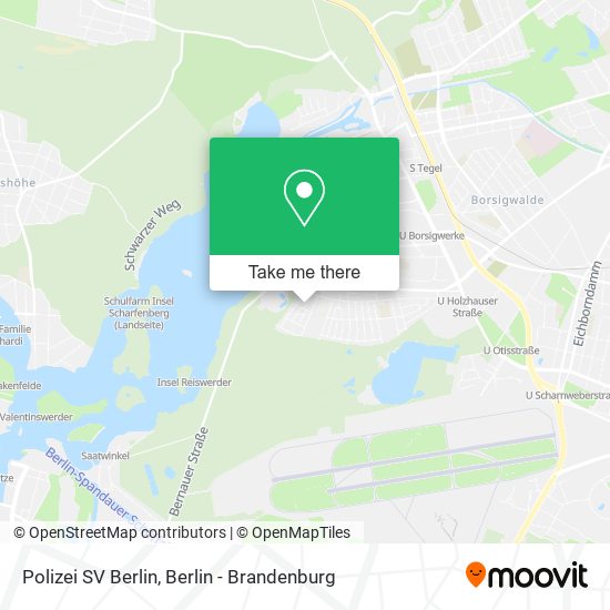 Polizei SV Berlin map